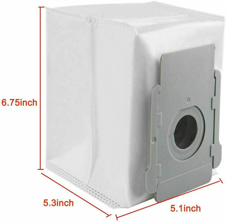 12 X Vacuum bags for iRobot Roomba i3+, i7+, s9+, j7+ robot vacuum cleaners