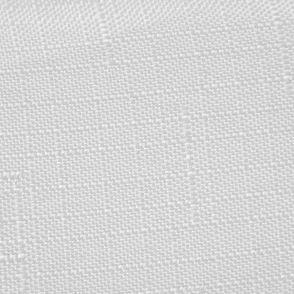 Emporio Slub Table Cloth White 180 cm Round