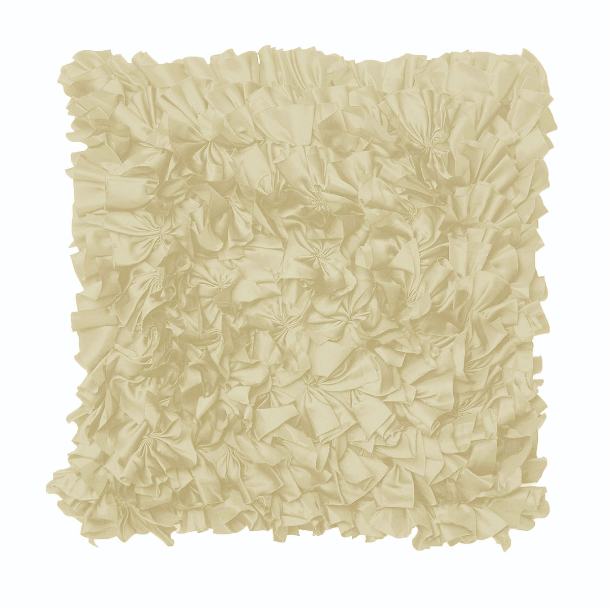 Rapee Morocco Can Can Filled Cushion - Ivory