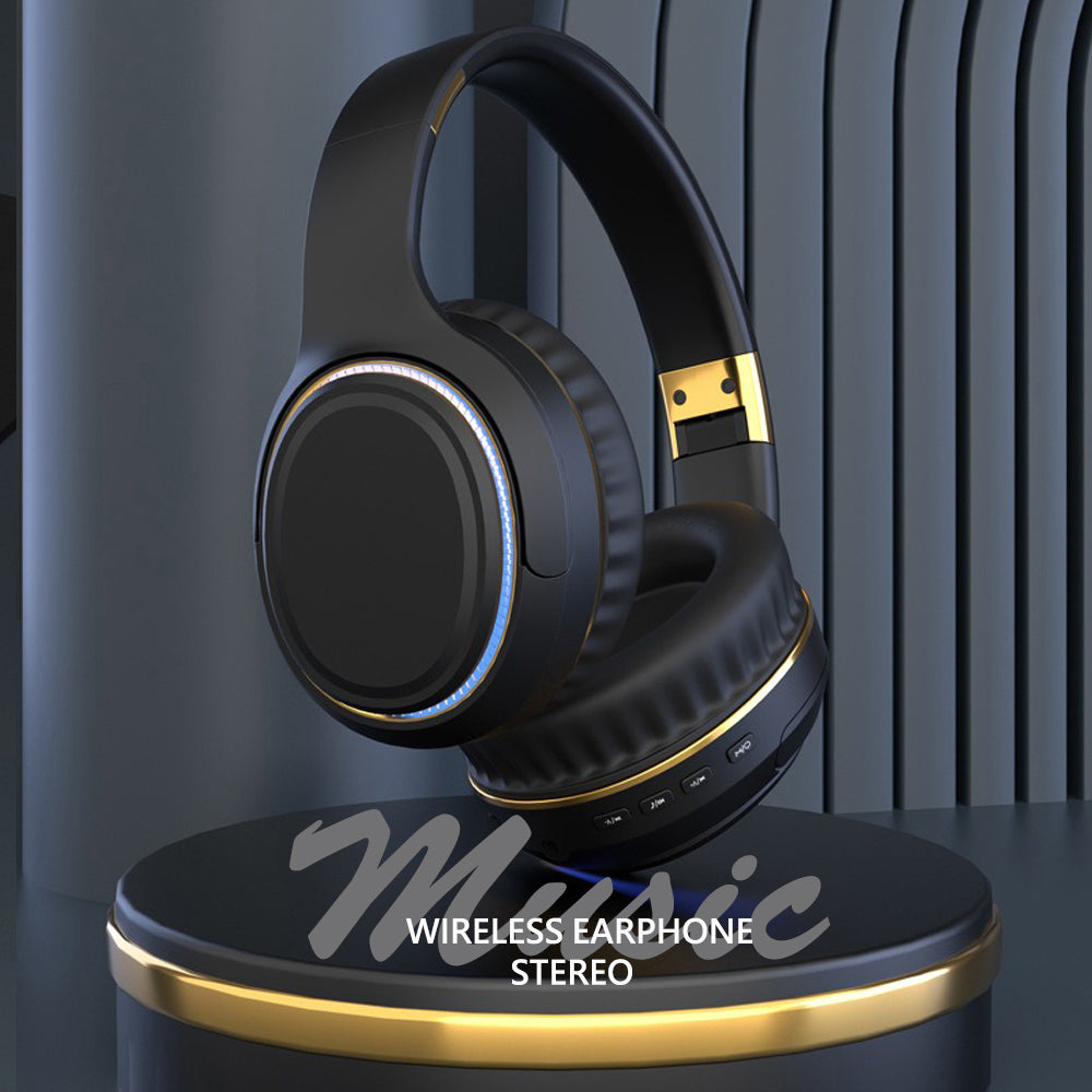 JR H6 Foldable Bluetooth 5.3 Wireless Headphone Over Ear Active Noise
