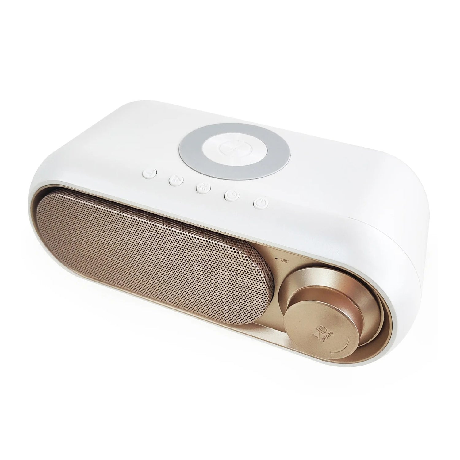 Bluetooth Speaker with 15W Wireless Charger Digital Alarm Clocks FM Radio