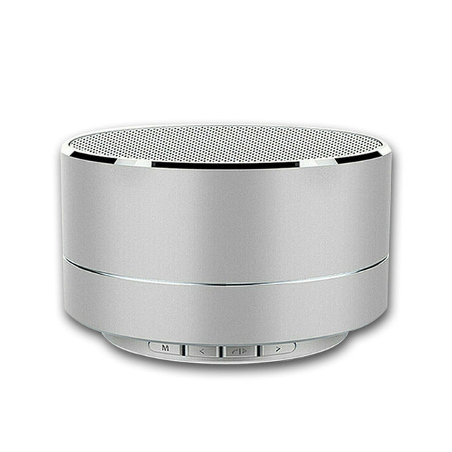 Bluetooth Speakers Portable Wireless Handsfree Rechargeable (Silver) Model 02