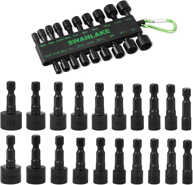 SWANLAKE GARDEN TOOLS (letter with no tracking)SWANLAKE 20PCS Power Nut Driver