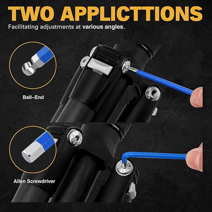 ELEAD Jumbo Hex Key Allen Wrench Set | 13-Piece Metric - | Professional Grade