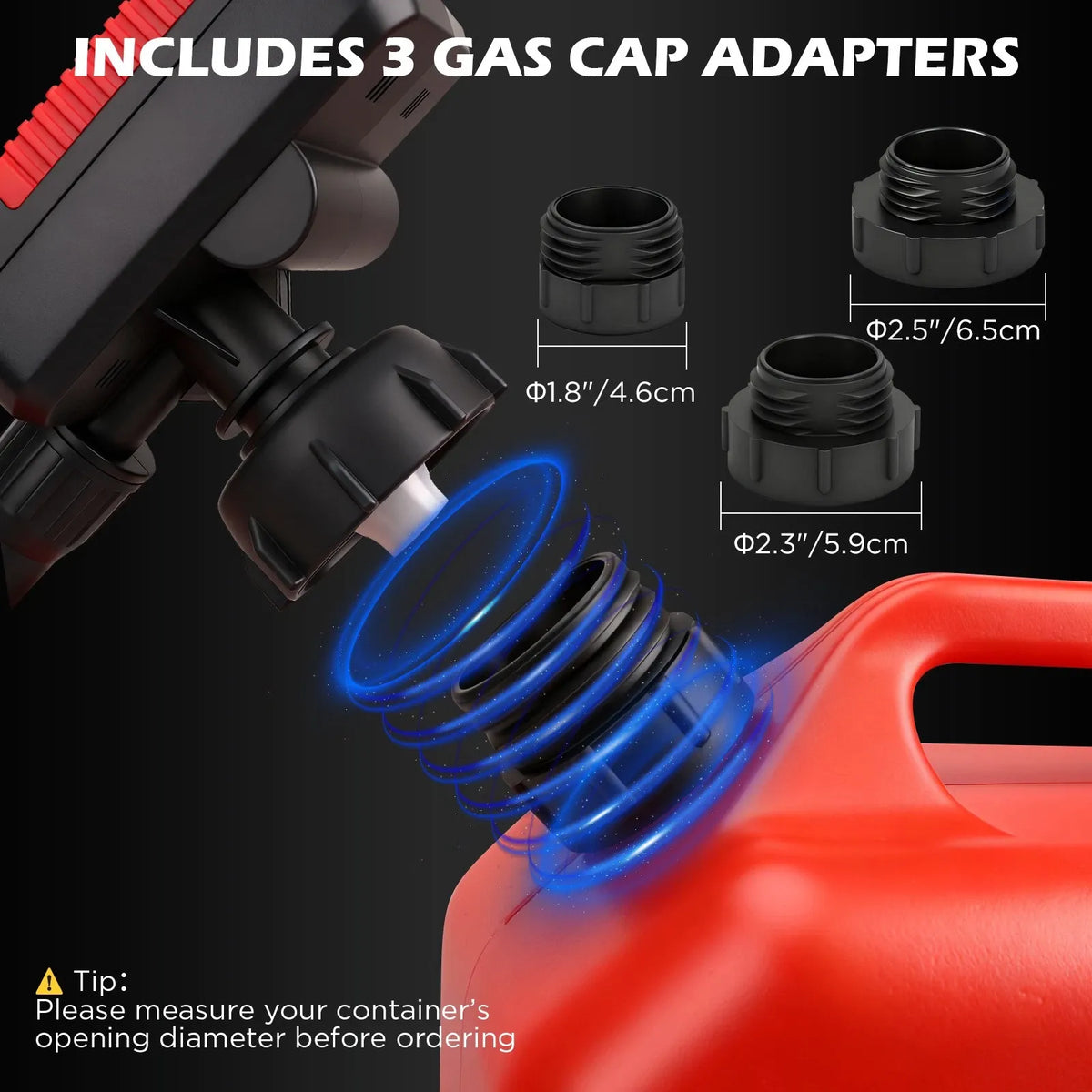 SEDY 3.2 GPM Automatic Shut Off Fuel Transfer Pump Battery Powered Diesel Pump