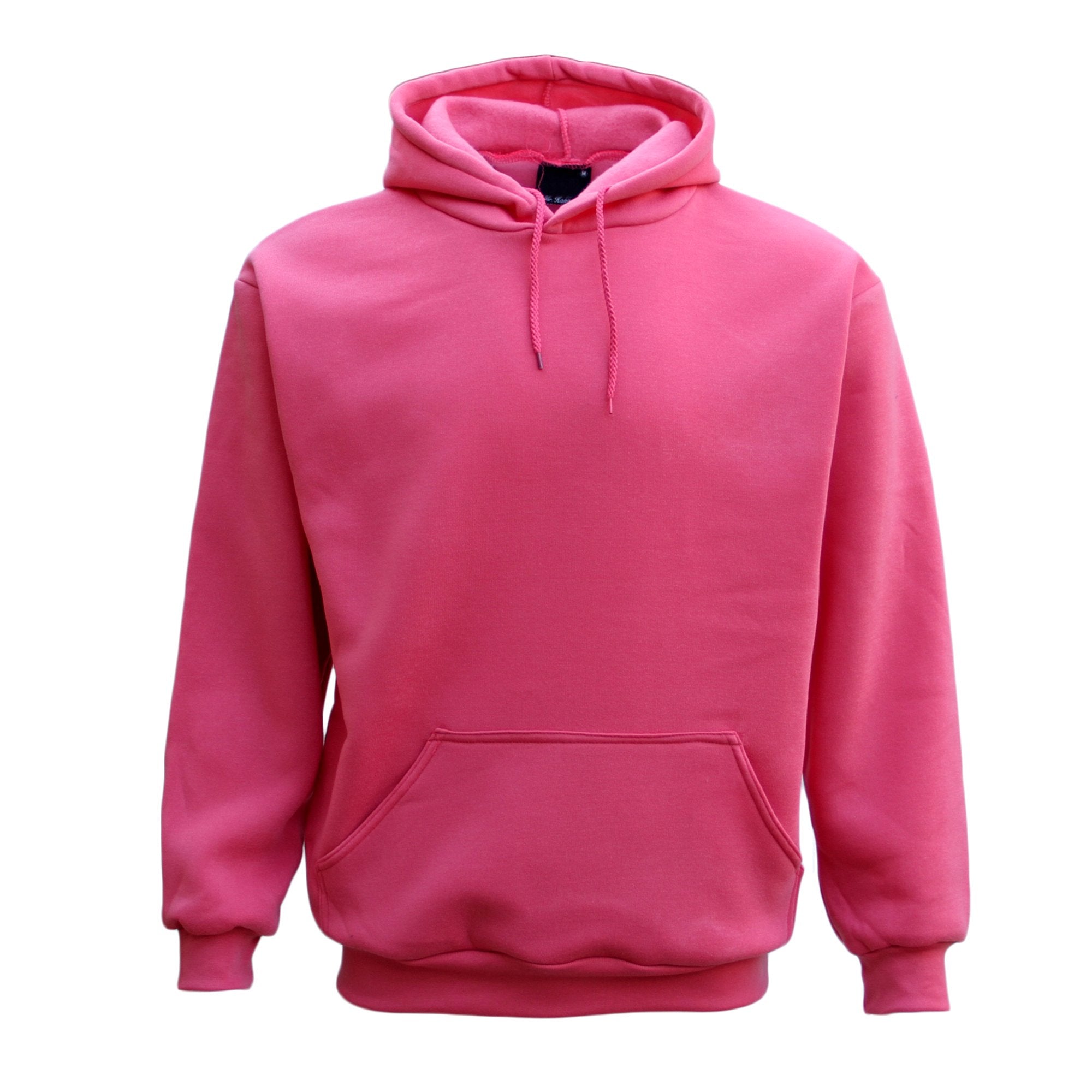 Unisex Men's Basic Plain Hoodie Pullover Sweater Sweatshirt Jumper XS - 8XL