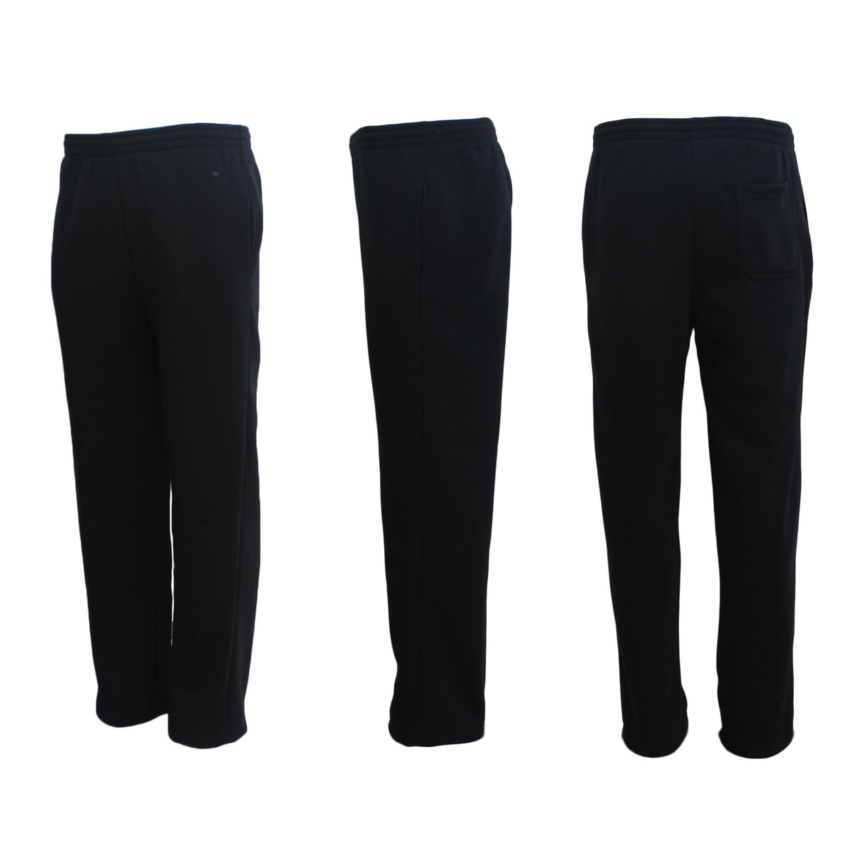 Adult Mens Unisex Track Suit Fleece Lined Pants Sport Gym Work Casual Winter