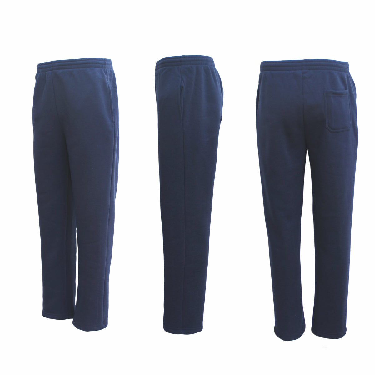 Adult Mens Unisex Track Suit Fleece Lined Pants Sport Gym Work Casual Winter