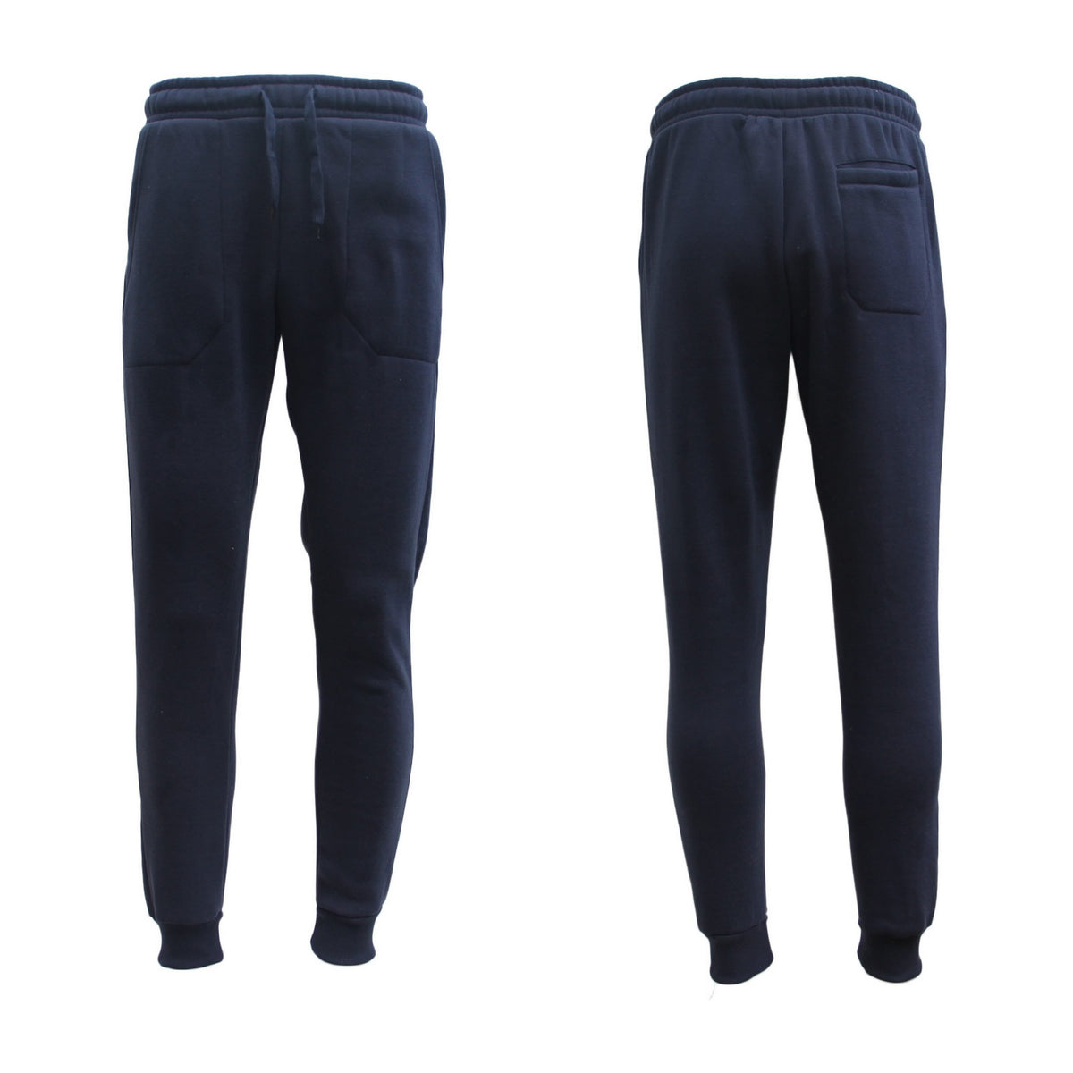 Mens Unisex Fleece Lined Sweat Track Pants Suit Casual Trackies Slim Cuff XS