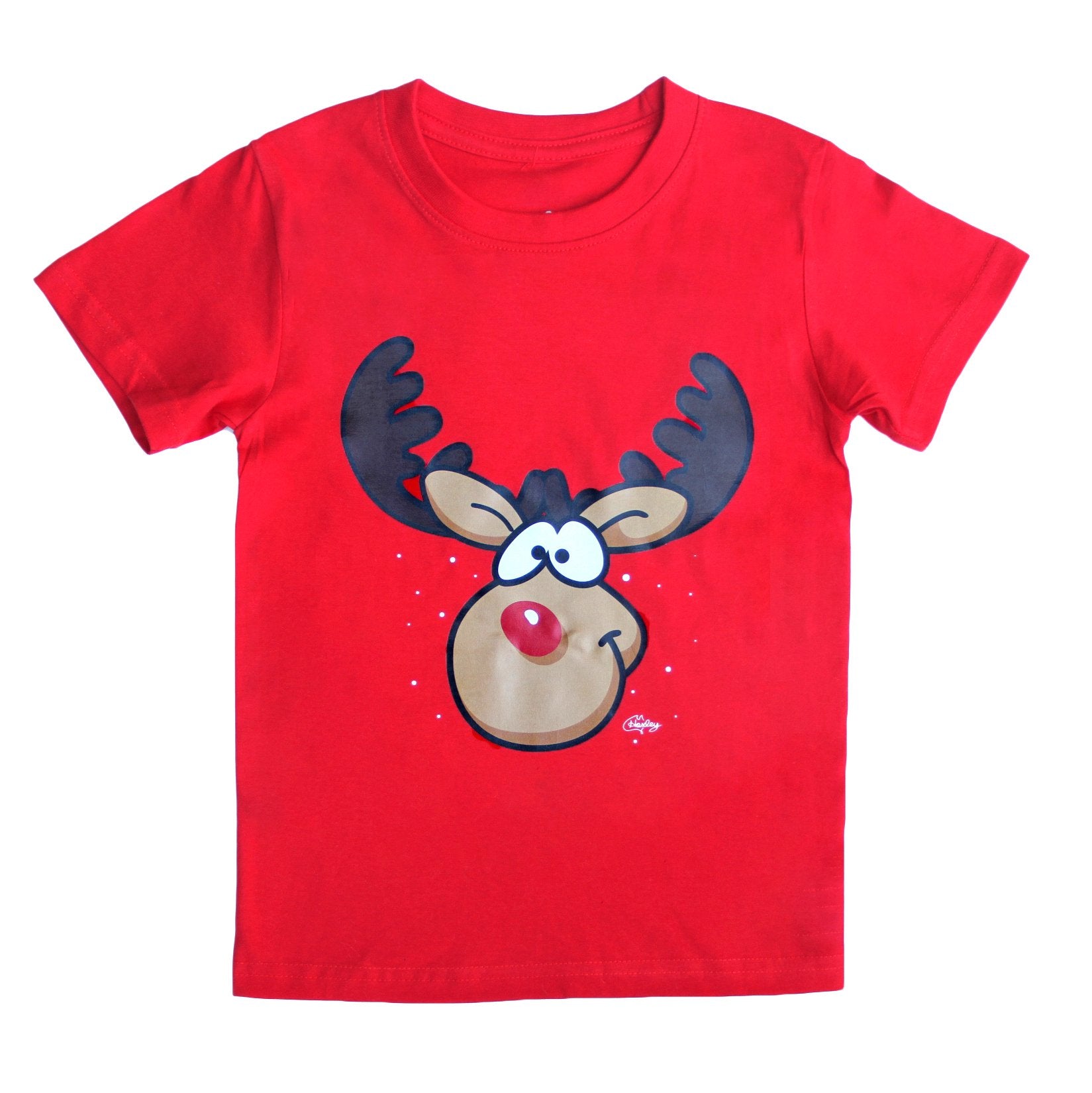 Funny Adult Christmas T - Shirt Mens Womens 100% Cotton Jolly Ugly, Reindeer