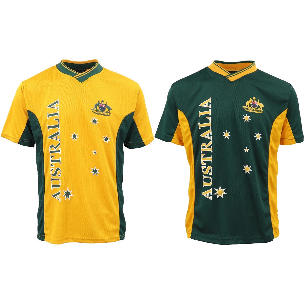 Adults Kids Men's Sports Soccer Rugby Jersy T - Shirt Australia Day Polo