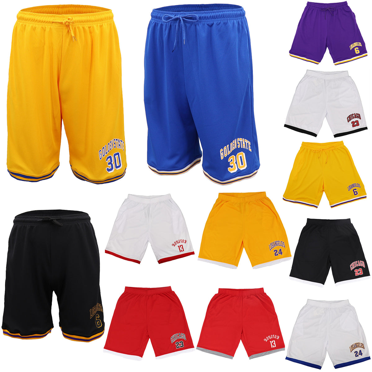 Men's Basketball Sports Shorts Gym Jogging Swim Board Boxing Sweat Casual