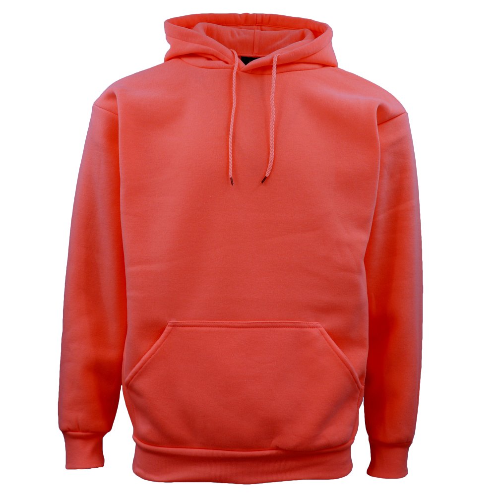 Unisex Men's Basic Plain Hoodie Pullover Sweater Sweatshirt Jumper XS - 8XL