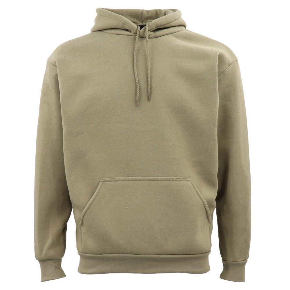 Unisex Men's Basic Plain Hoodie Pullover Sweater Sweatshirt Jumper XS - 8XL