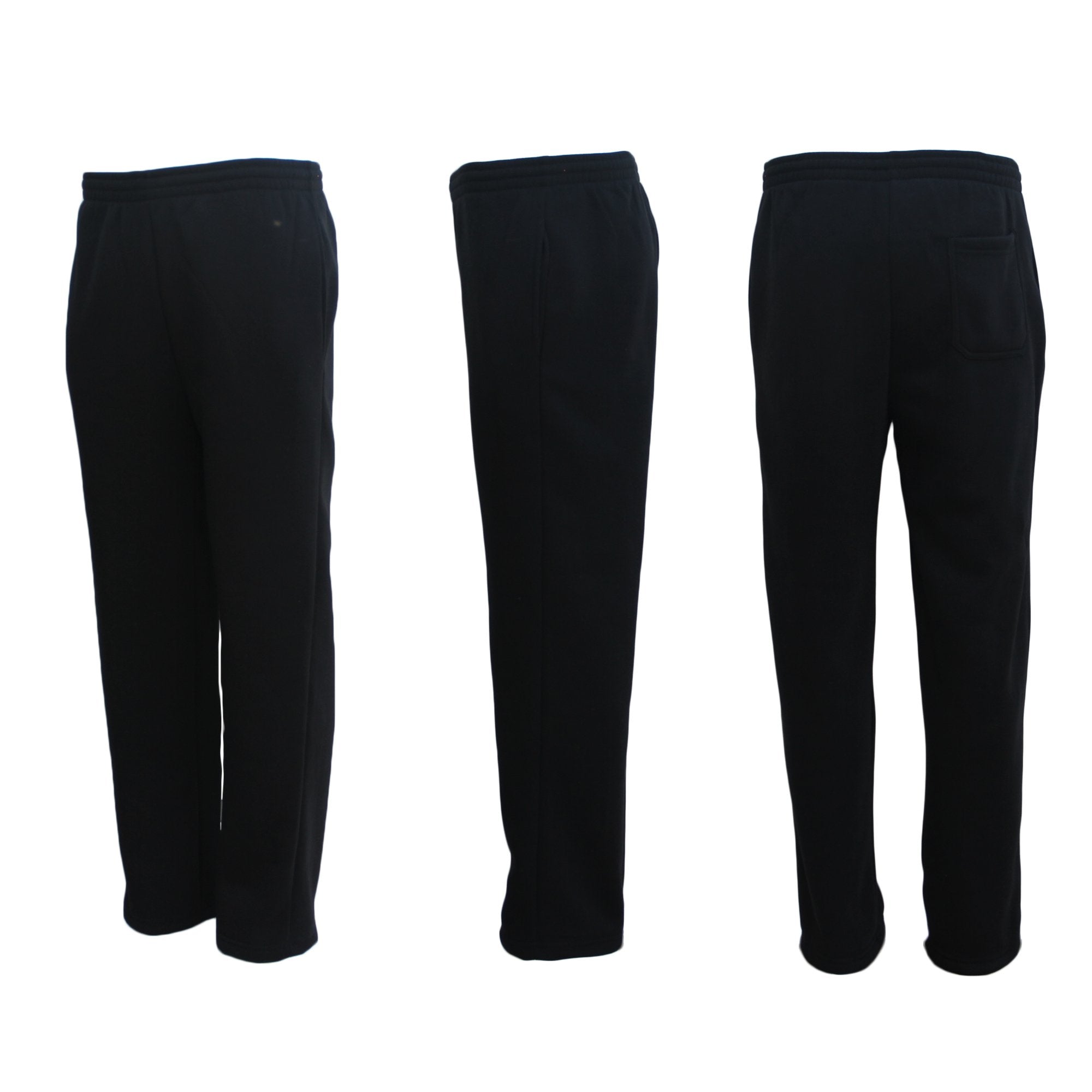 Adult Mens Unisex Track Suit Fleece Lined Pants Sport Gym Work Casual Winter