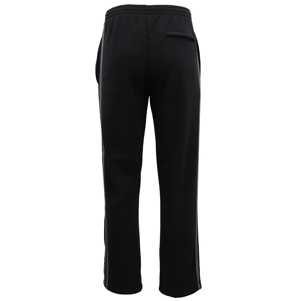Men's Fleece Casual Sports Track Pants w Zip Pocket Striped Sweat Trousers S
