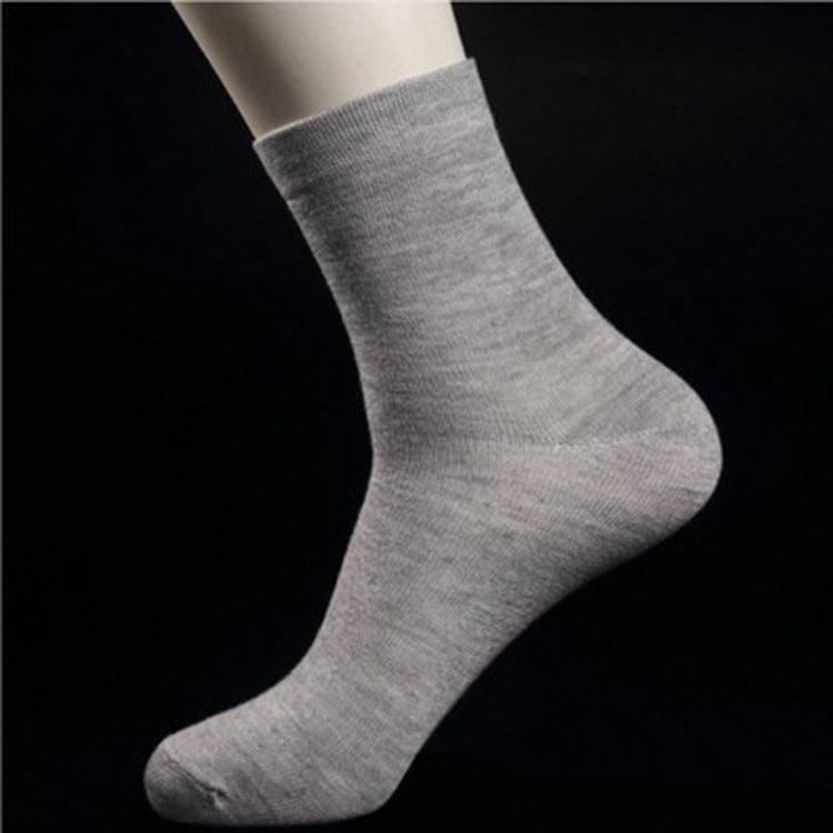 10 Pairs Men's Women's Cotton Breathable Crew Length Socks Work Business