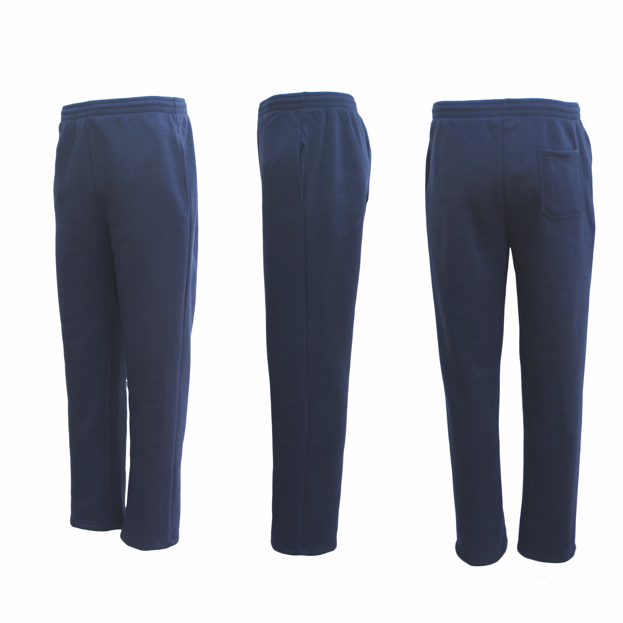 Adult Mens Unisex Track Suit Fleece Lined Pants Sport Gym Work Casual Winter