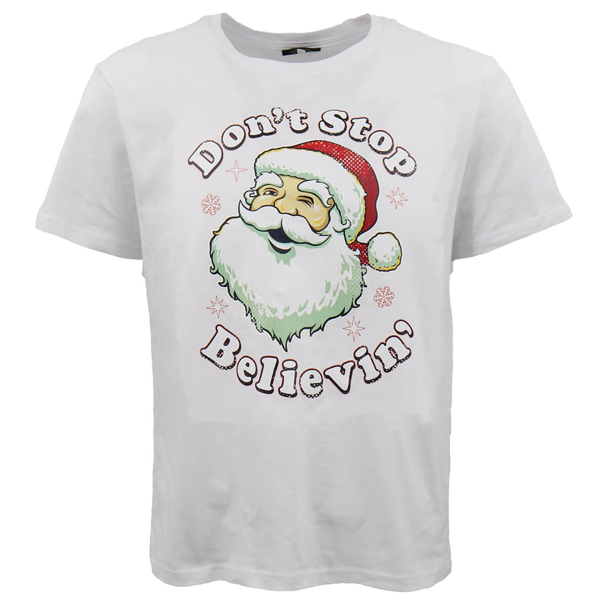Funny Adult Christmas T - Shirt Mens Womens 100% Cotton Jolly Ugly, Don't Stop