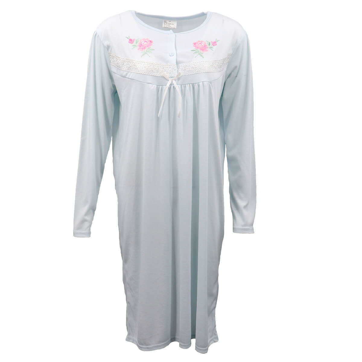 100% Cotton Women Nightie Night Gown Pajamas Pyjamas Winter Sleepwear PJs