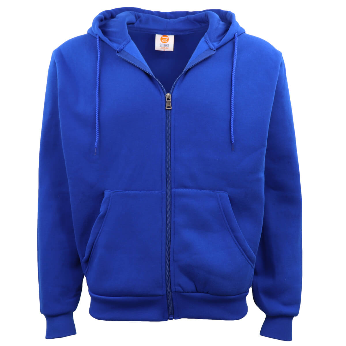 Unisex Zip Plain Fleece Hoodie Hooded Jacket Mens Sweatshirt Jumper XS - 8XL