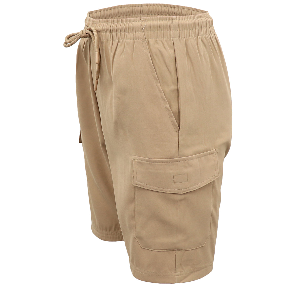 Men's Cargo Shorts 4 Pockets Cascual Work Trousers Active Pants Elastic Waist