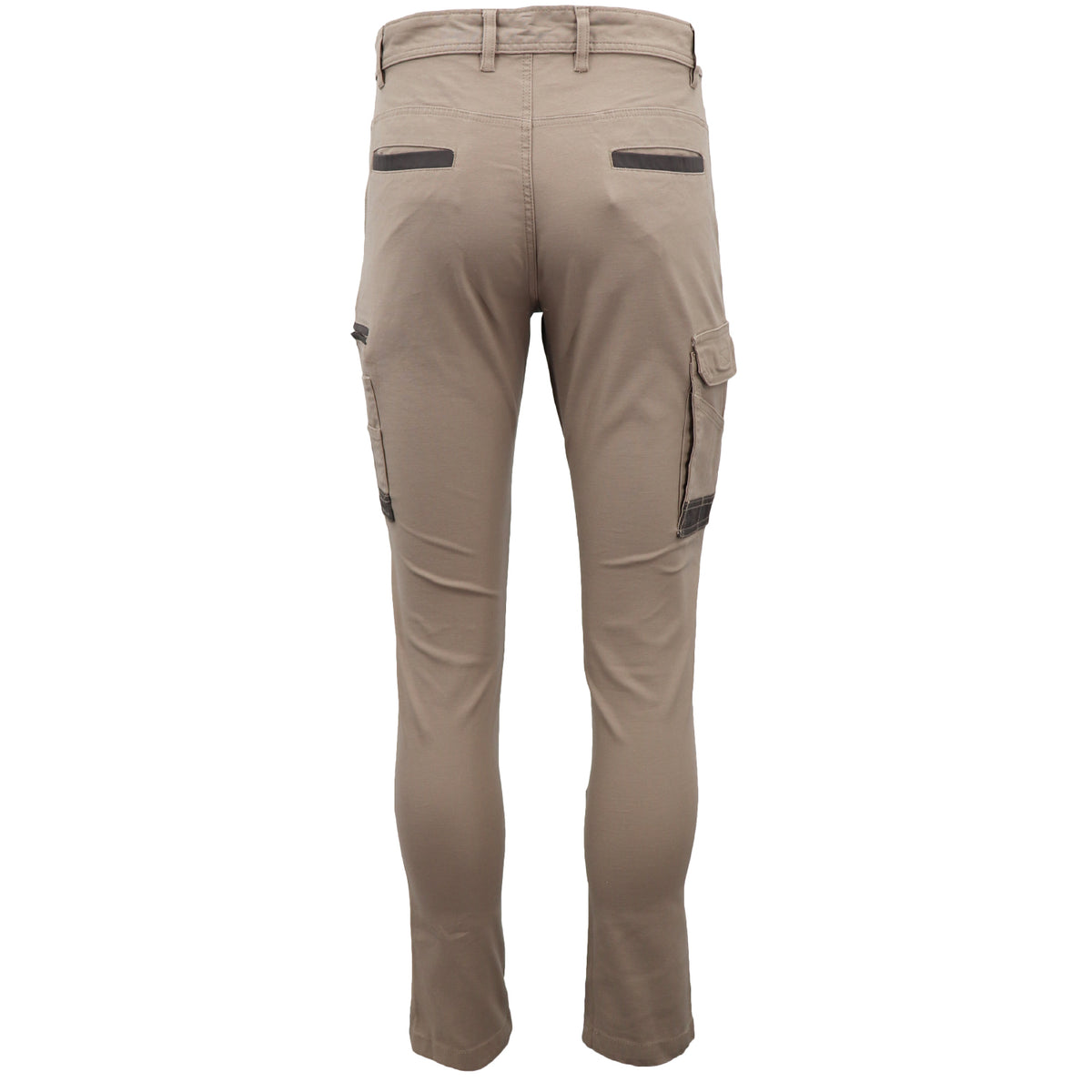 Men's Cotton Drill Cargo Work Pants UPF 50+ 13 Pockets Tradies Workwear