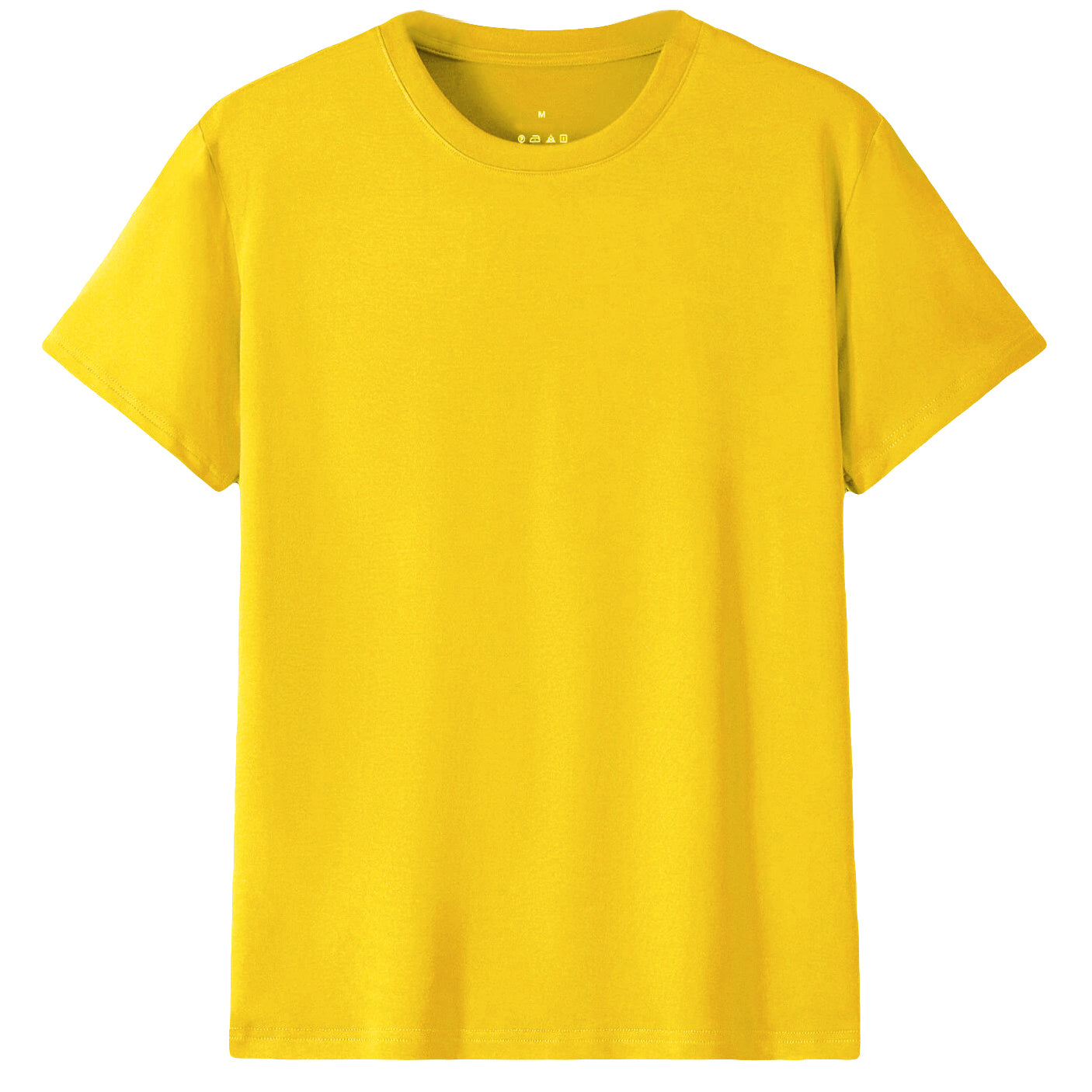 Adult 100% Cotton T - Shirt Unisex Men's Basic Plain Blank Crew Tee Tops