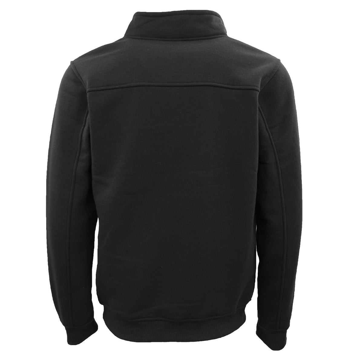 Men's Unisex Adult Half - Zip Fleece Jumper Pullover Stand Collar Jacket