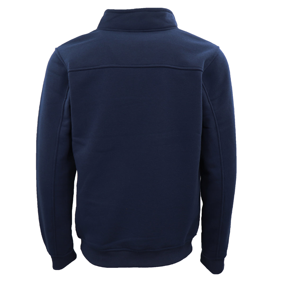 Men's Unisex Adult Half - Zip Fleece Jumper Pullover Stand Collar Jacket