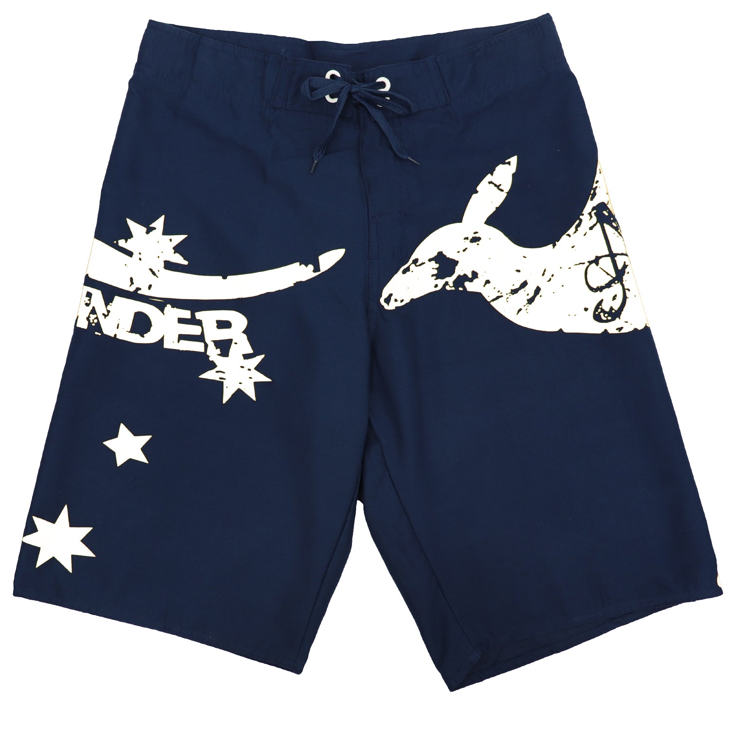 Men's Adult Board Shorts Australia Day Kangaroo Down Under Souvenir Beach