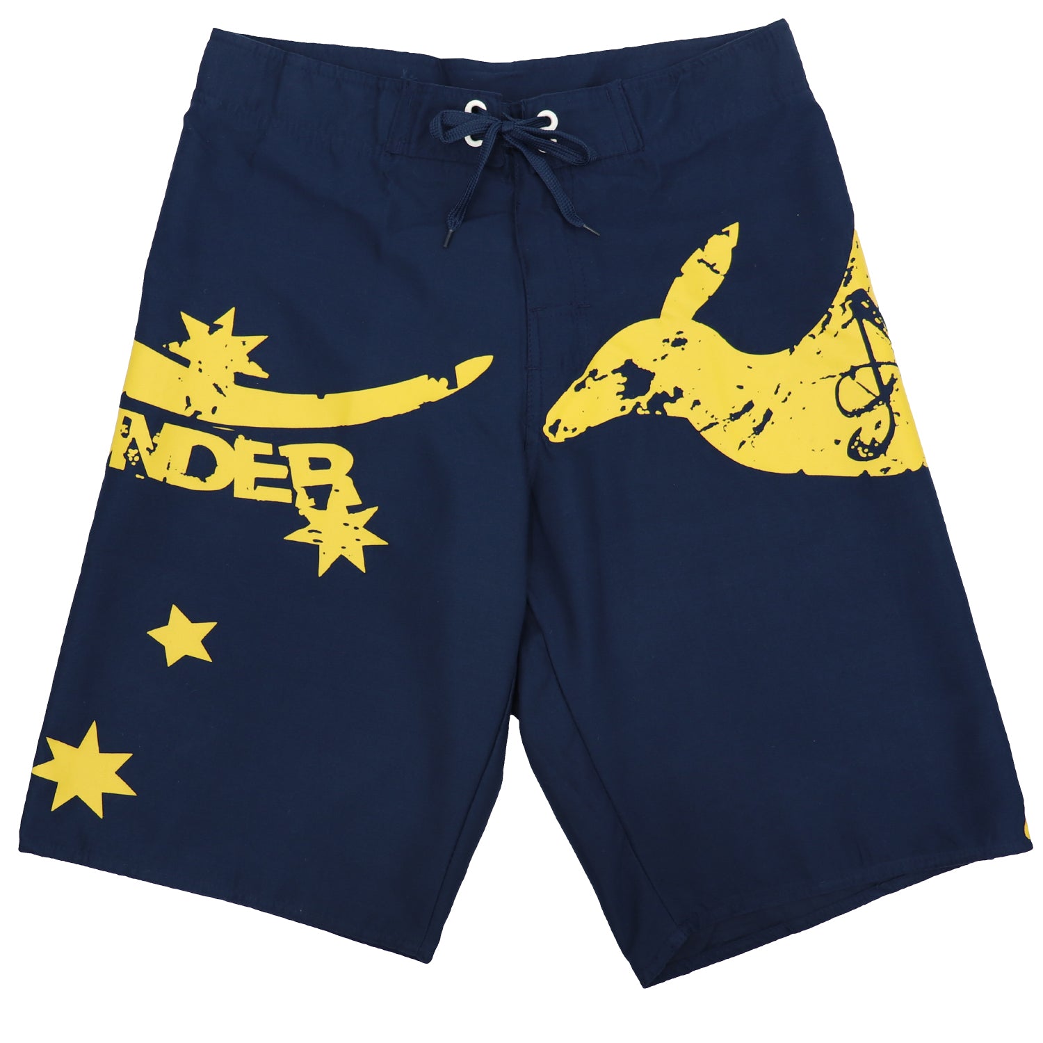 Men's Adult Board Shorts Australia Day Kangaroo Down Under Souvenir Beach