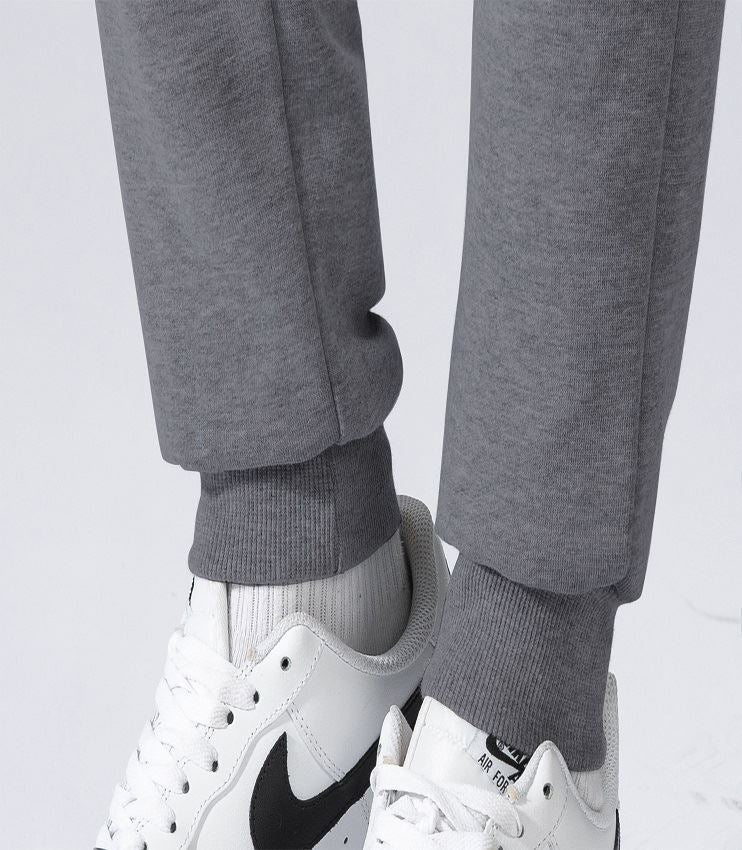 Men's Fleece Slim Trackpant Sport Joggers w Zipped Pockets Gym Casucal