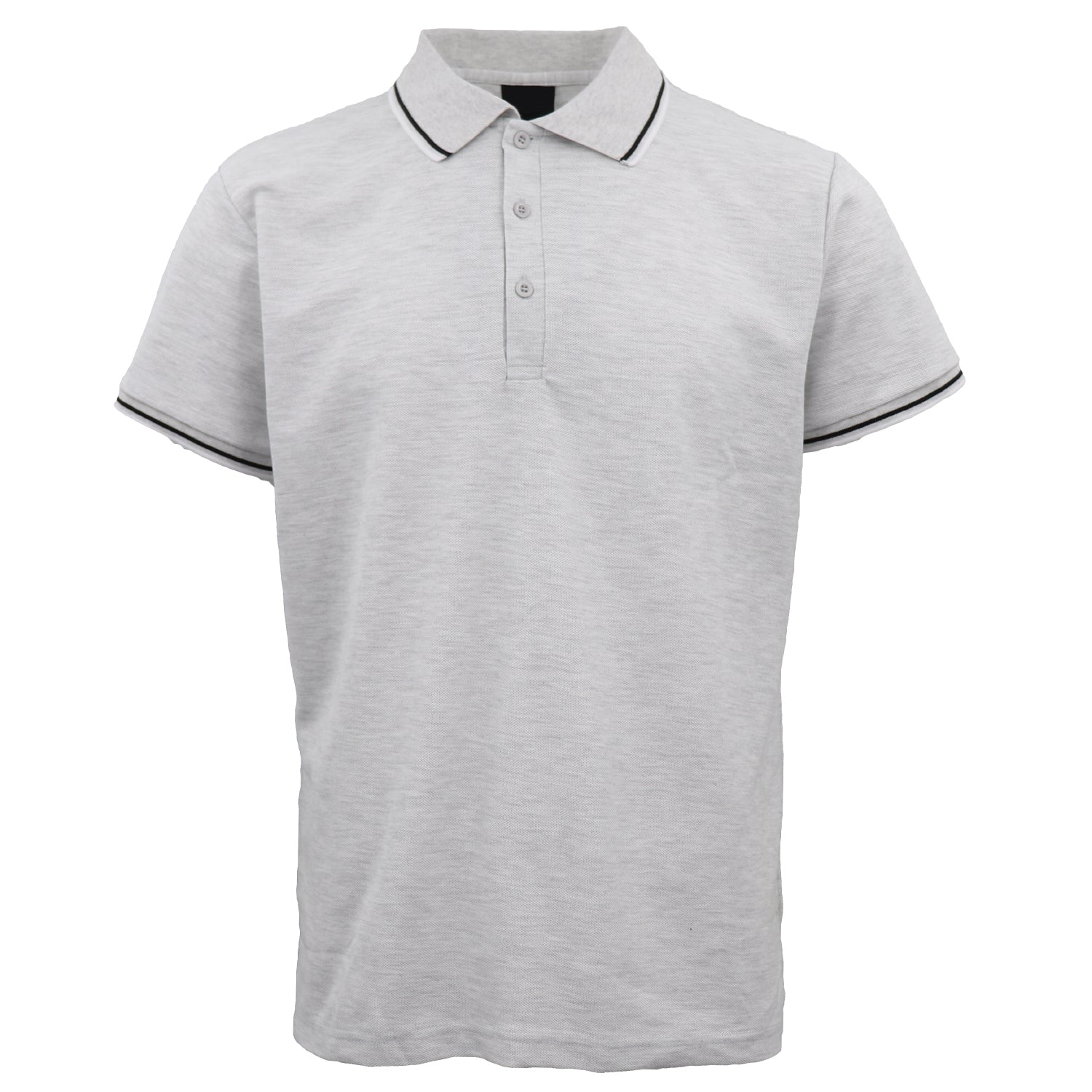 Men's Unisex Polo Shirts Basic Plain Breathable Tops Cotton Cascual Sport