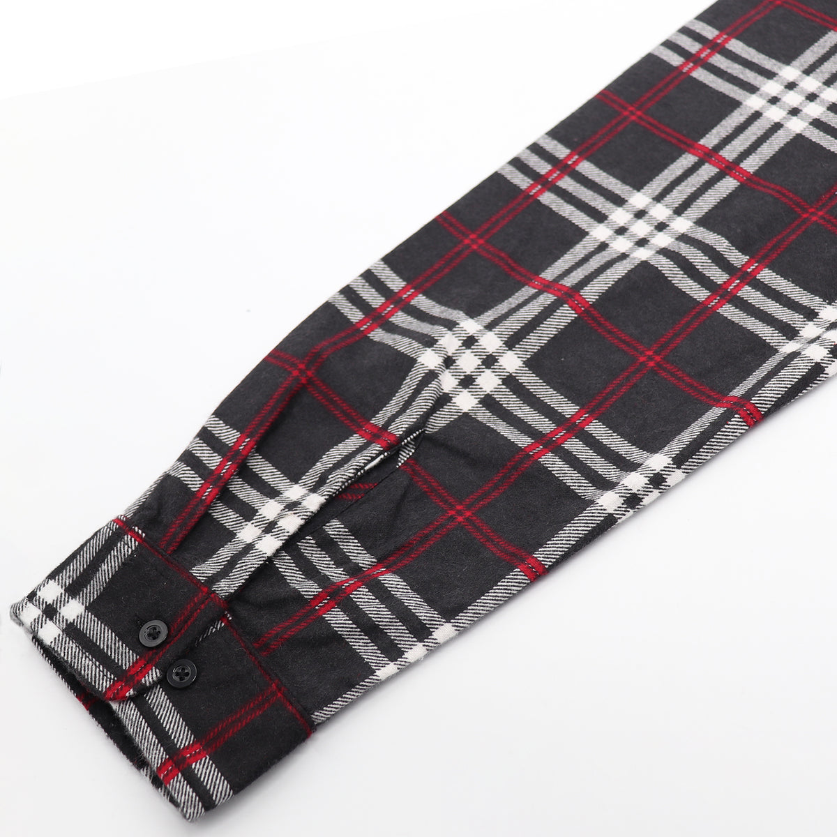 Men's 100% Cotton Flannelette Shirt Long Sleeve Plaid Check Flannel w Pockets