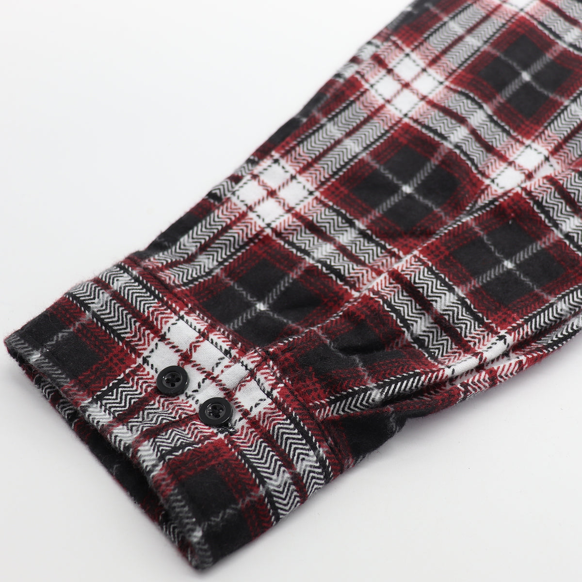 Men's 100% Cotton Flannelette Shirt Long Sleeve Plaid Check Flannel w Pockets