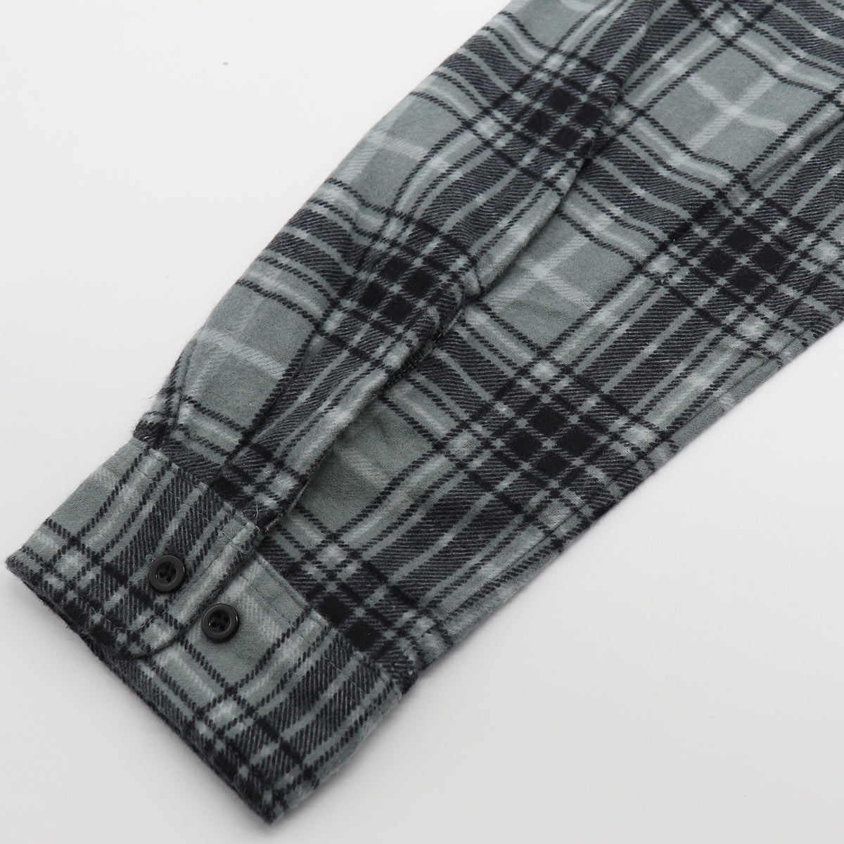 Men's 100% Cotton Flannelette Shirt Long Sleeve Plaid Check Flannel w Pockets