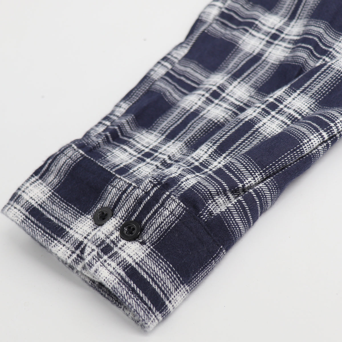 Men's 100% Cotton Flannelette Shirt Long Sleeve Plaid Check Flannel w Pockets