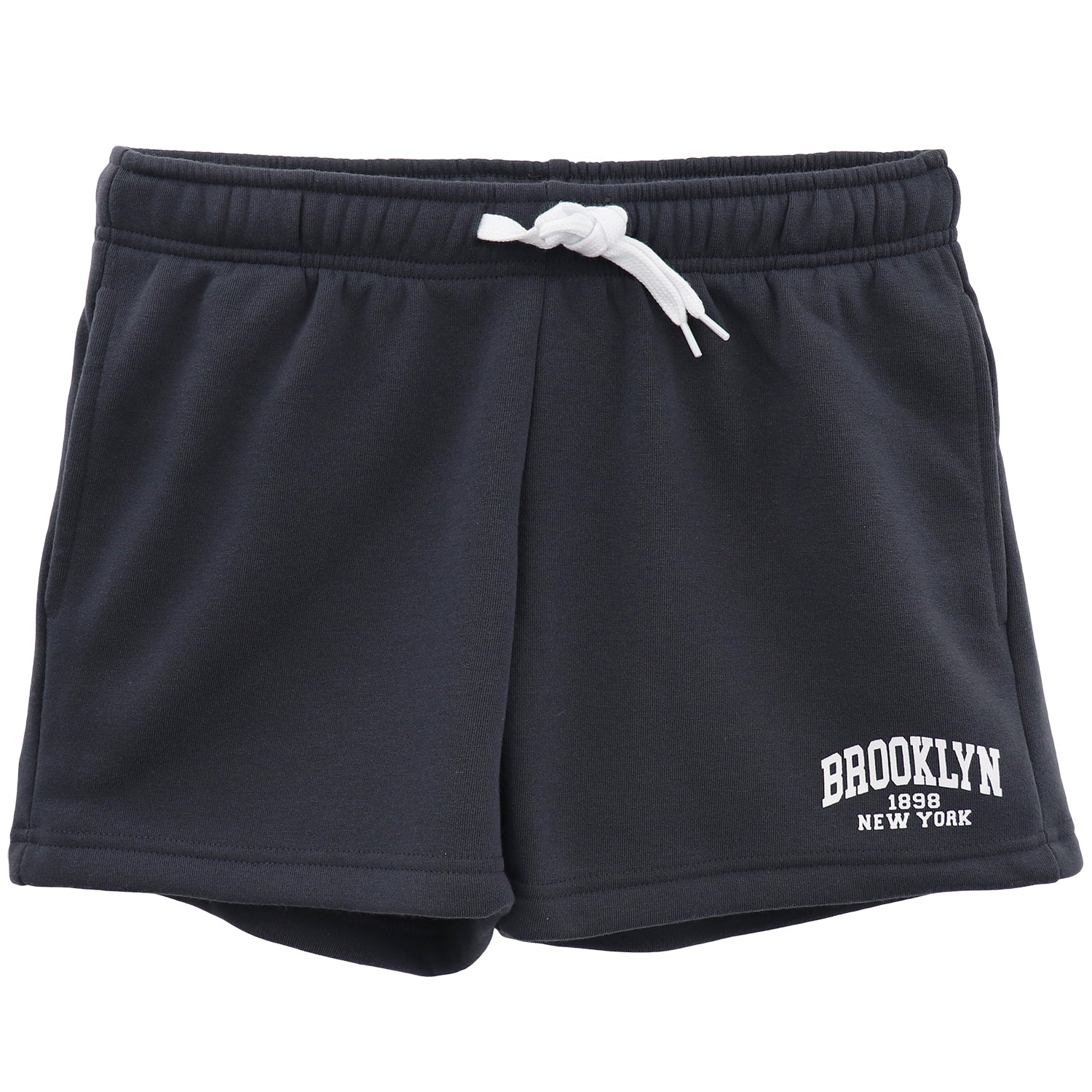Women's Casual Fleece Shorts Sweat Athletic Track Pants w Elastic Wasit