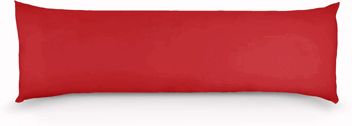 1000TC Ultra Soft Body Pillowcase - Red