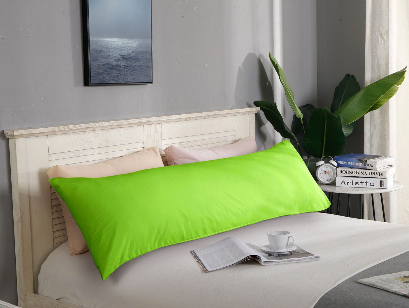 1000TC Ultra Soft Body Pillowcase - Green
