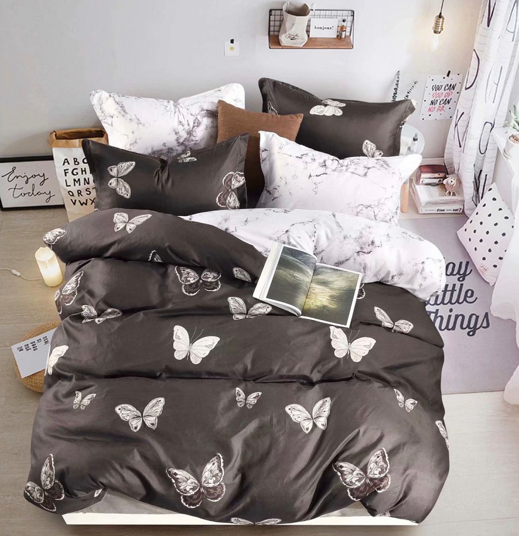 Butterfly King Size Quilt/Duvet Cover - V493-MK-418