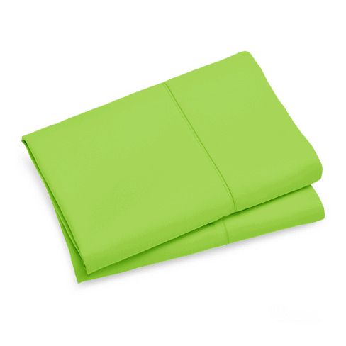 1000TC Ultra Soft Queen size Pillowcases 2 - Pack - Green