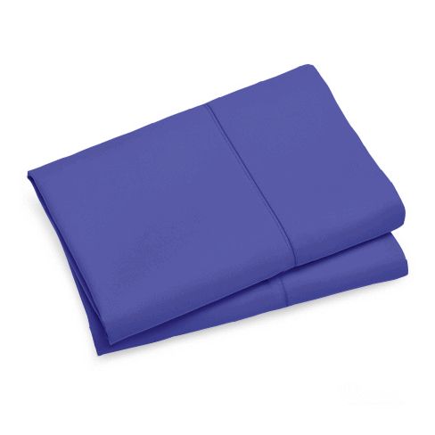 1000TC Ultra Soft Standrad size Pillowcases 2 - Pack - Royal Blue