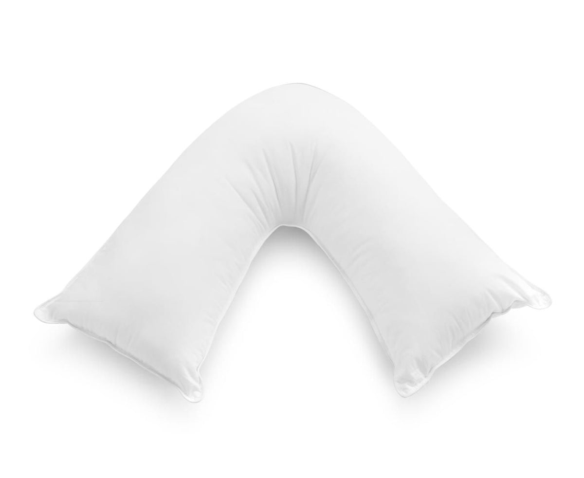 1000TC Ultra Soft V SHAPE Pillowcase - White