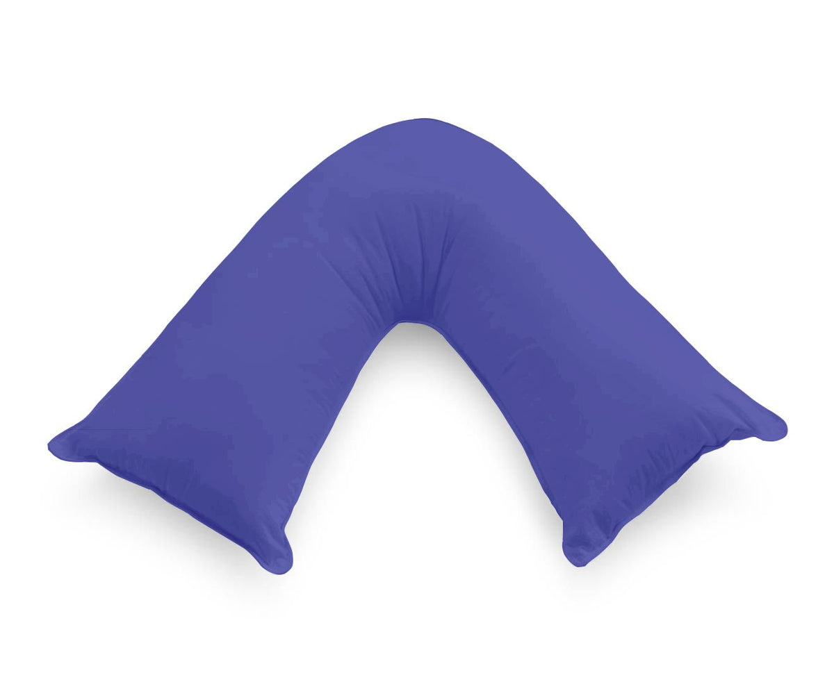 1000TC Ultra Soft V SHAPE Pillowcase - Royal Blue
