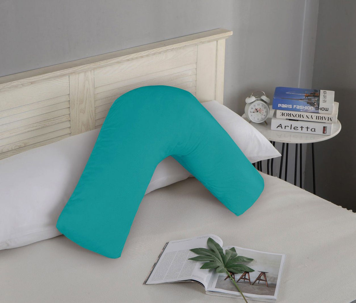 1000TC Ultra Soft V SHAPE Pillowcase - Teal