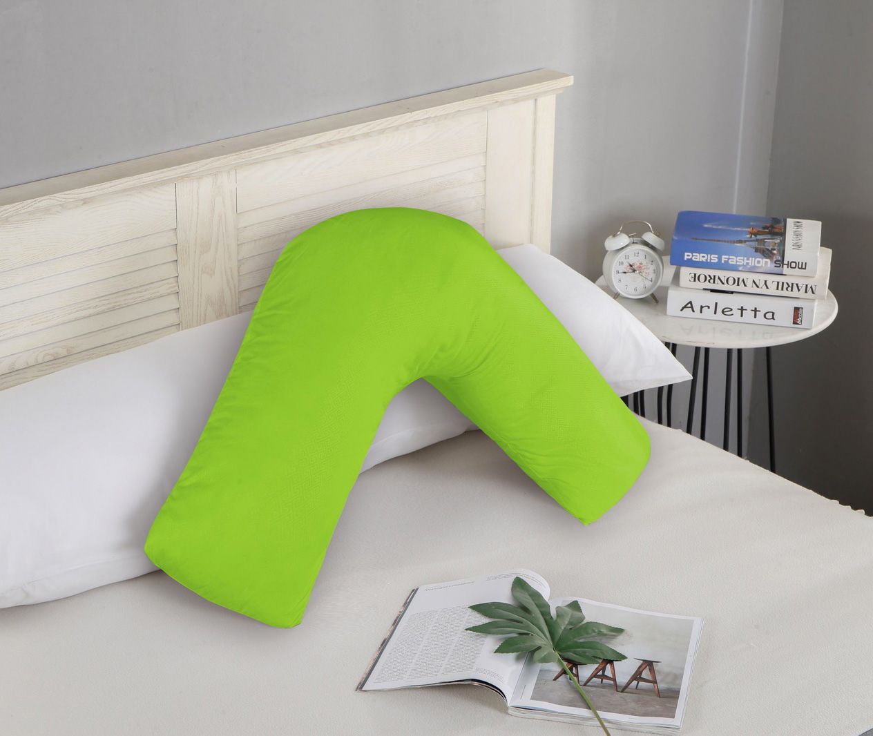 1000TC Ultra Soft V SHAPE Pillowcase - Green