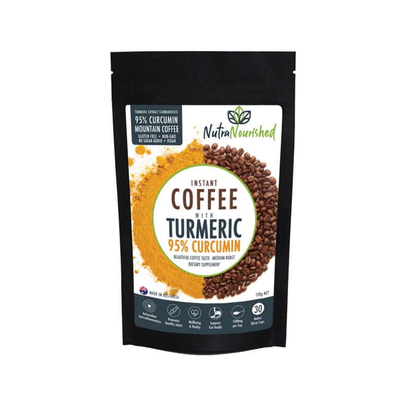 Instant Coffee with 95% Pure Organic Curcumin - V497-COFFEE-NEW-120