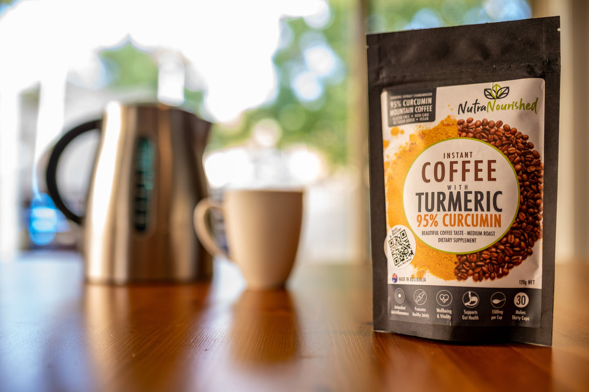 Instant Coffee with 95% Pure Organic Curcumin - V497-COFFEE-NEW-120